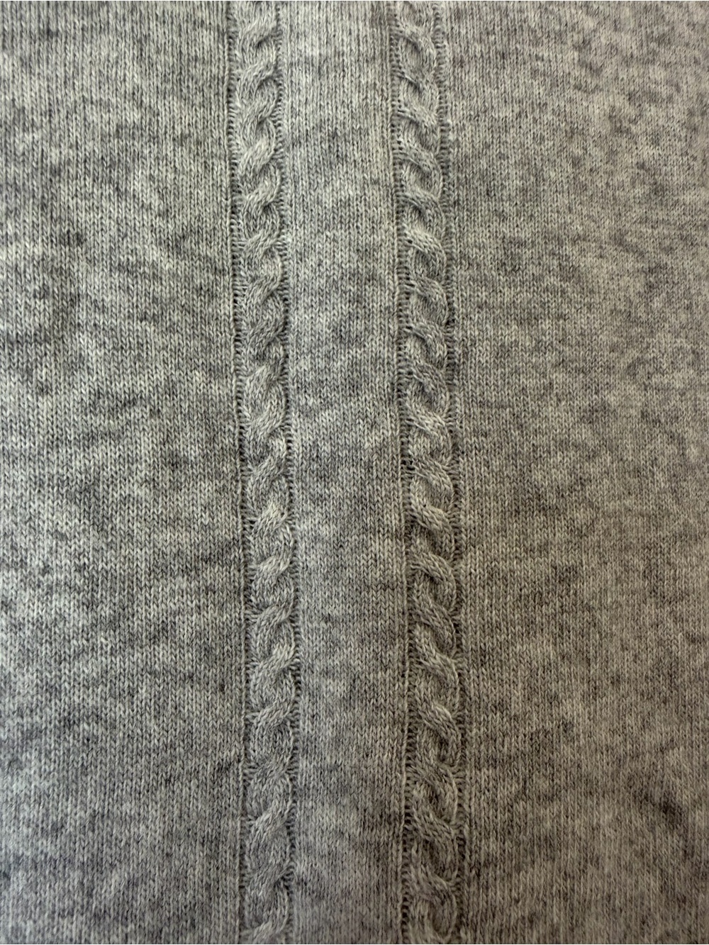 Banana Republic Women’s Gray Crewneck Cashmere-Blend Sweater size Large - Picture 4 of 5
